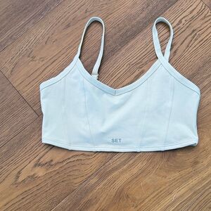 SET Active Sage Green Stretch Bralette